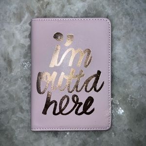 Pink Passport Holder